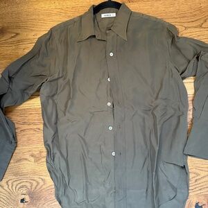 buck mason silk shirt